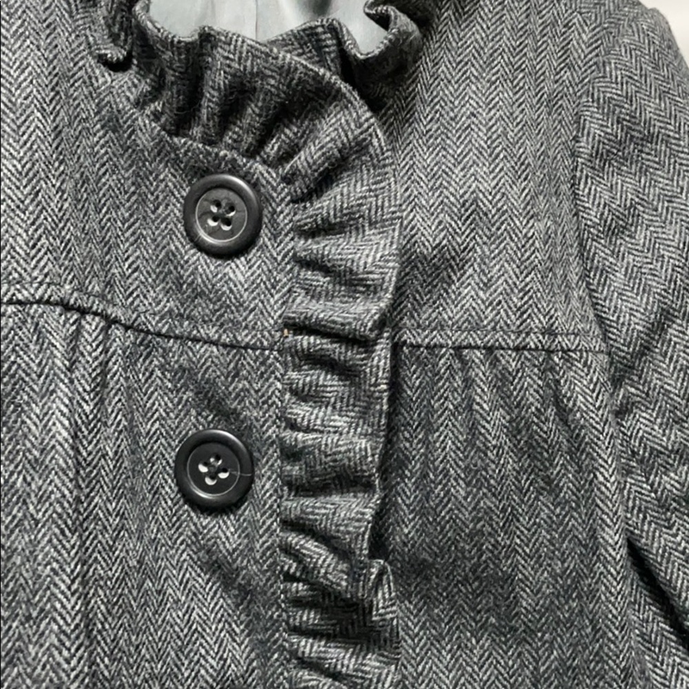 J. Crew Wool Herringbone Coat/Jacket/Blazer